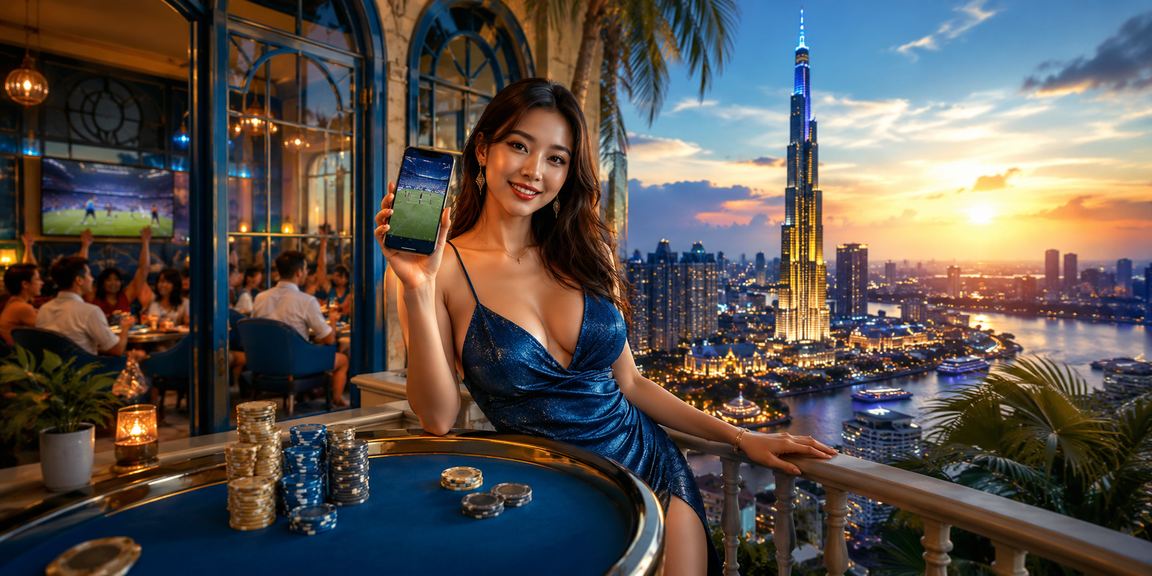 Khách chơi cá cược thể thao tại quán cà phê ở Sài Gòn